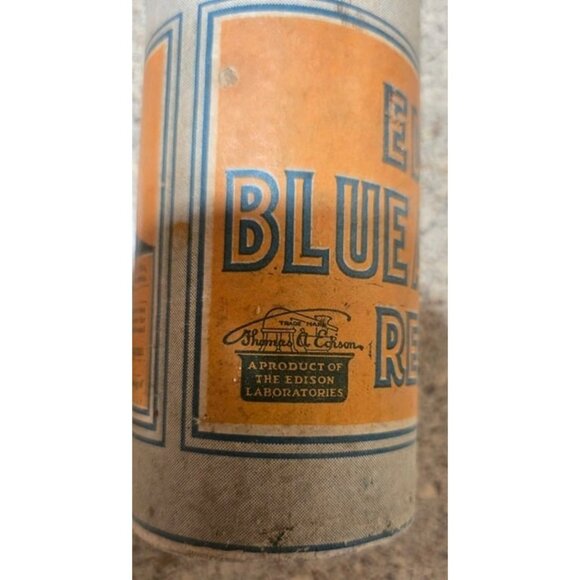 lot of 7 Vtg Edison Cylinder Records Blue Amberol 1901, +158, 4082, 3630, 2029 - Picture 5 of 12